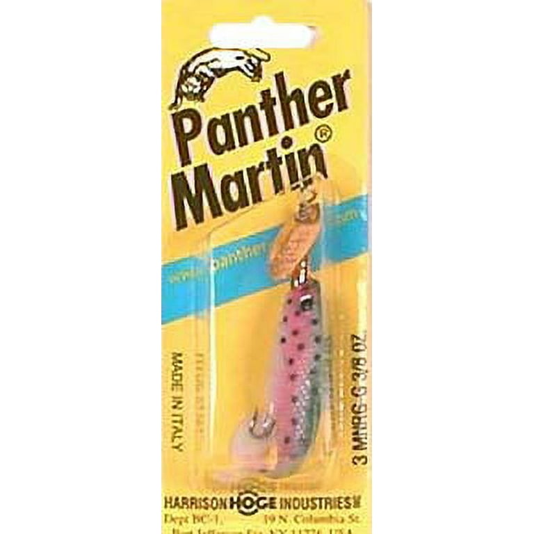 Panther Martin Holographic Vivif Spinner Minnow Rainbow Trout/Gold 3/8oz,  Spinnerbaits
