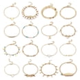 thumbnail image 1 of ZheElen 12 Pcs Bracelets Couleur-Résistant Durable Confortable Chevilles Chaînes Exquis Chic Chevilles Filles pour Déco de Robe Type 1 Type 6, 1 of 6
