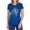 Royal, variant on JLA Thrashing Women's T Shirt, Royal, Medium
