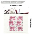 thumbnail image 5 of Pratyus Tote Bag Pink Love Cosmetic Bag Bows Stars Annabel Kidston Travel Essentials Women Ladies Accessories White, 5 of 6