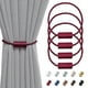 thumbnail image 1 of Paquete de Alzapaños Magnéticos YONGSHENG para Cortinas 16 pulgadas Rojo vino, 1 of 3