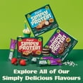 thumbnail image 5 of Simply Protein Dipped Protein Bar, Chocoberry, 6g Protein, Gluten-Free, 10-Pack, 5 of 5