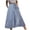 R145/Blue, variant on Vividxx Pants For Women Fashion Striped Patchwork Loose Casual High Waist Pocket Elastic Waist Ankle Length Trousers Casual Trousers