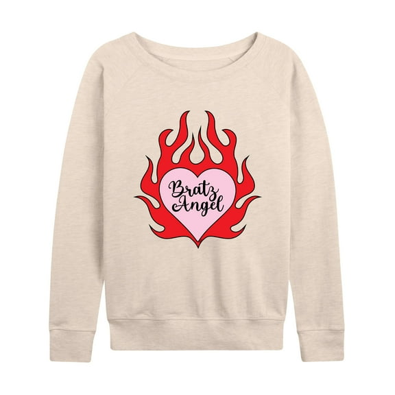 Bratz - Bratz Angel - Flames - Women's Lightweight French Terry Long Sleeve Shirt