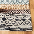 thumbnail image 3 of SAFAVIEH Capri Tobin Southwestern Area Rug, Ivory/Charcoal, 9' x 12', 3 of 7