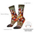 thumbnail image 4 of Haiem Cute Anemone Fish Pattern Crew Socks – Soft & Durable Moisture-wicking Socks, Stay-Up Fit for Business, Work, and Casual Wear Size 5-11, 4 of 6