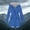 Blue, variant on Women's Travel Friendly Mid Length Rain Jacket Waterproof Windproof Hooded Drawstring Waist with Flap Pockets Striped Lined Coat for Vacation Yellow