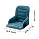 thumbnail image 3 of Cojín calefactable con soporte lumbar | Almohadilla térmica para silla de oficina para el invierno | Cojín calefactor eléctrico portátil para uso en casa, coche y escritorio, 3 of 6