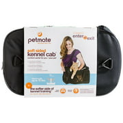 Petmate Soft Sided Kennel Cab Pet Carrier - Black Large - 20"L x 11.5"W x 12"H (Up to 15 lbs) Pack of 3