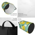 thumbnail image 4 of Bingfone Lemons Chamomile Flowers And Leaves Waterproof Foldable Laundry Hamper Bucket With Handles For Storage Bin,Clothes Hamper (Medium), 4 of 8