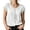 White, variant on Lace Trim Satin Tops for Women Smooth Soft V Neck Bow Tie Front Shirts Loose Dressy Casual Solid Color Cap Sleeve Blouses XXL