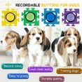 thumbnail image 4 of 4Pcs Dog Talking Button Recordable Training Buttons Dog Buzzer with Anti-Slip Pad for Dogs Talking, 4 of 8