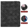 thumbnail image 6 of Case for Samsung Galaxy Tab S10 Plus/ S9 FE Plus/ S9 Plus 12.4 inch, Black Leather Folio Stand with Pencil Holder & Card Slot, 6 of 7