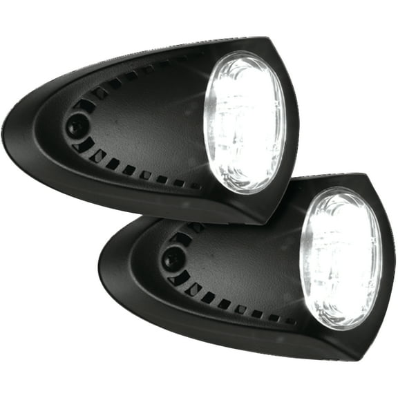 Attwood 6523BK7 Black LED Docking Lights - 1 Pair