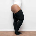 thumbnail image 5 of Guanyst Plus Size Thigh High Socks for Thick Thighs Women- Thigh Highs Widened Extra Long Thick Knit Socks Black One Size, 5 of 7