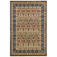 thumbnail image 2 of Unique Loom Edinburgh Collection Classic Oriental Traditional French Country Inspired Border Design Area Rug, 6 x 9 ft, Blue/Beige, 2 of 5