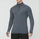 thumbnail image 1 of pstuiky hombres de manga larga, Protector solar de invierno para hombre, transpirable, de color sólido, con cremallera, cuello alto y manga larga. Tops de hombre xxl, 1 of 6