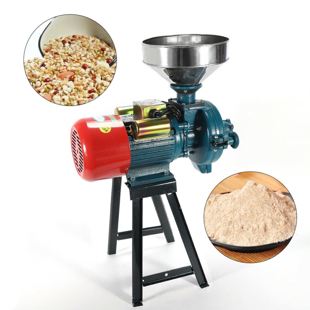 JOYDING 110V Electric Mill Grinder Machine Wet Grinder for Grinder Rice  Corn Grain Coffee Wheat