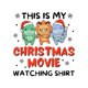 thumbnail image 2 of Christmas Cartoon & Snowflake Print Short Sleeve Crew Neck T-shirt, Casual Sports Short Sleeve Crew Neck Summer Top, Women's Clothing, 2 of 6