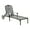 Gray, variant on Homestyles Capri Cast Aluminum Outdoor Patio Reclining Chaise Lounge in Taupe