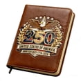 thumbnail image 6 of BSJJY 250th Anniversary of the United States Notebook, Patriotic Leather Cover Journal, Perfect for Independence Day, Parades Daily Journaling, 6 of 6