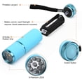 thumbnail image 3 of Led Flashlight, Small Glow Flashlights With 9 Led Lights, Portable Light Nail Dryer For Nail Gel, 3 of 7