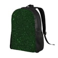 thumbnail image 2 of Fotbe Emerald Green Sparkling Travel Laptop Backpack, Business Slim Sturdy Laptops Backpack, Water Resistant College School Computer Bag Gift for Men & Women Fits 15.6 Inch Notebook, 2 of 8