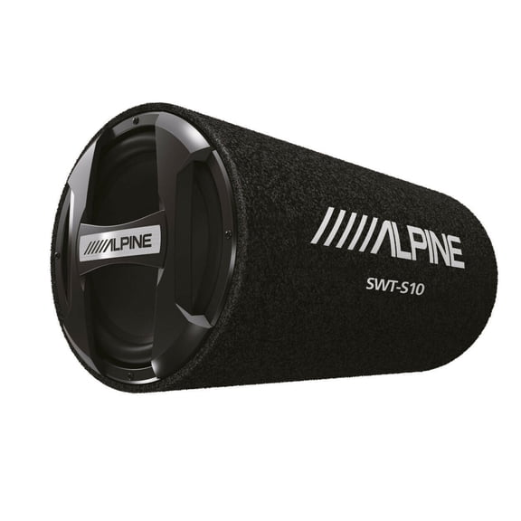 Alpine SWT-S10 1200W Max Single 10" Sealed Subwoofer Tube EnclosureAlpine SWT-S10 1200W Max Single 10" Sealed Subwoofer Tube Enclosure