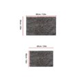 thumbnail image 2 of 1pc Simple Solid Color Soft Chenille Bathroom Rug, Slip Resistant And Absorbent, Can Also Be Used As Room Decor, 2 of 4