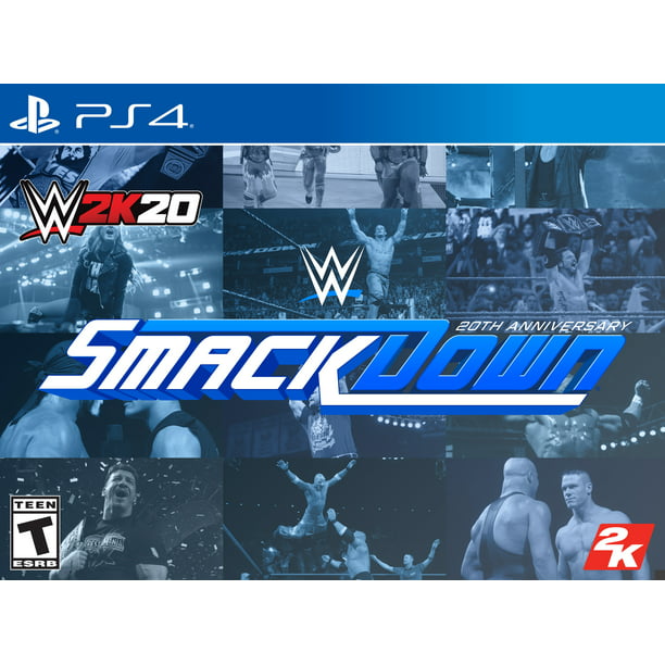 Wwe 2k20 Smackdown 20th Anniversary Edition Playstation 4 2k