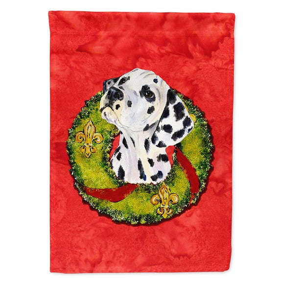 Dalmatian Flag Canvas House Size