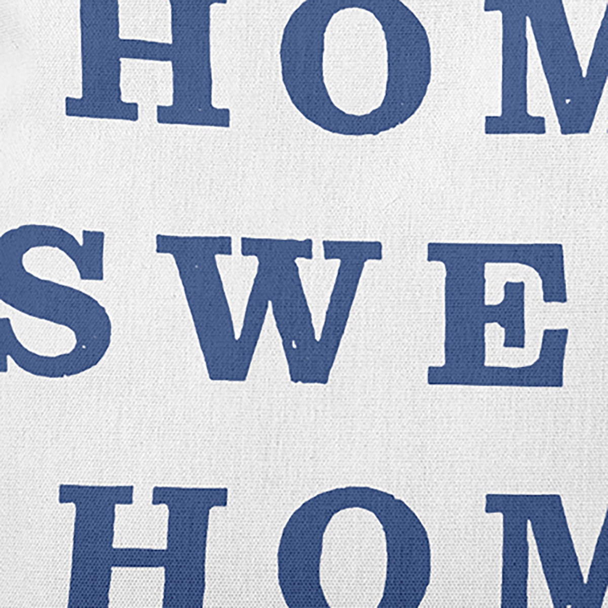 16" x 16" Simply Daisy Home Sweet Home Indoor/Outdoor Pillow, Nautical Navy Qty 1