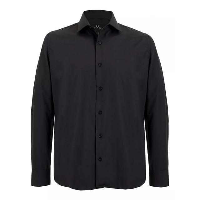 Camisa De Vestir Lisa Para Hombre Slim Fit Marca Vasarelli