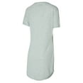 thumbnail image 3 of Women's Concepts Sport Gray Carolina Panthers Petition Knit Nightshirt, 3 of 3