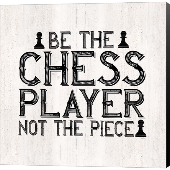 Great Art Now Chess Sentiment I-Player by Tara Reed, Canvas Wall Art, 12W x 12H