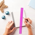 thumbnail image 5 of 12 Inch Ruler, Dual Scale Plastic Pink Straight Ruler, Math Geometry Measuring Tools with Inch And Centimeter, Office Supplies, Back to Classroom Must Haves by Ageoie, 5 of 5