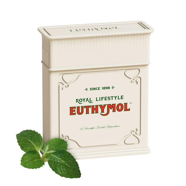 Hilo dental Euthymol Pink para eliminar la placa, 50 ml, menta fresca