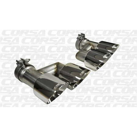 Corsa Performance 14333 Exhaust Tip Kit Fits 15-18