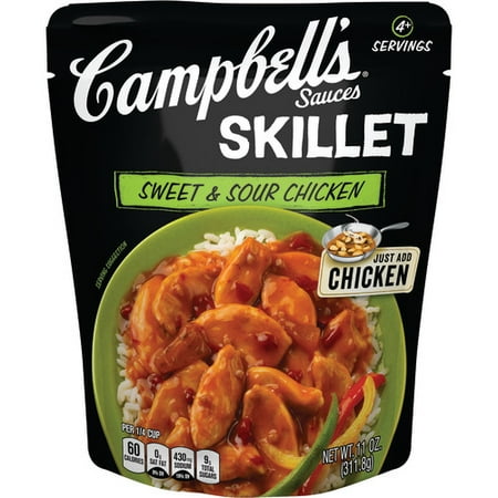 Campbell's Skillet Sauces Sweet & Sour Chicken, 11 (Best Hot Sauce For Chicken Wings)