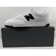 thumbnail image 2 of New Balance Shoes Mens Size 12 BB80BNN White Black Lifestyle Sneaker Casual, 2 of 6