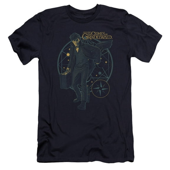 Fantastic Beasts - Suitcase - Premium Slim Fit Short Sleeve Shirt - XX-Large