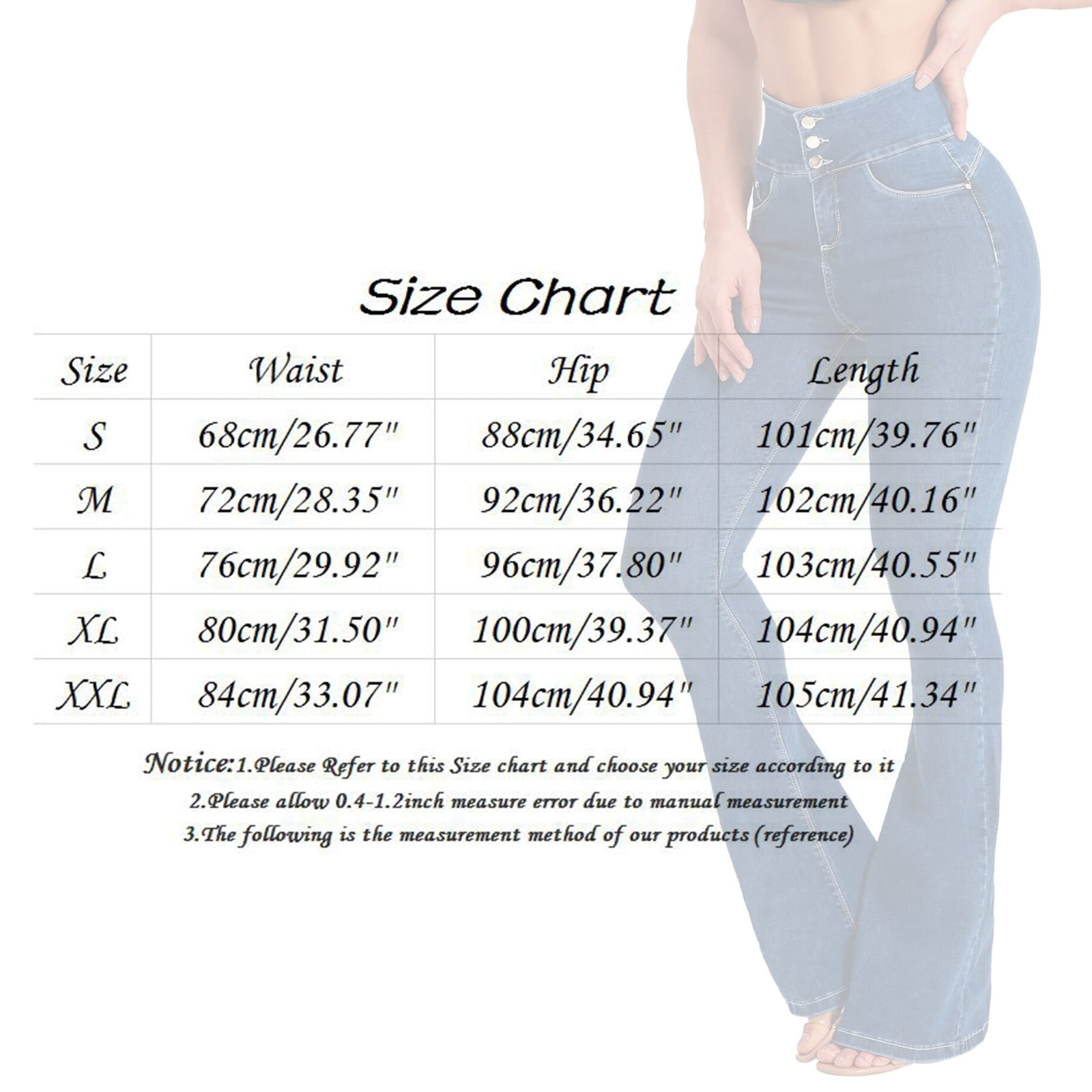 Womens Pants Woman Pants Size 14 Womens Classic Jeans Casual Slim High Waist Blue Denim Pencil Pants Trousers Adult Female Clothes Blue Size S
