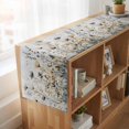 thumbnail image 6 of Watercolor Floral 108 Inch Table Runner, Spring Blooms Botanical Farmhouse Dresser Scarf Cotton & Linen Tablerunner for Dining/Kitchen Island/Holiday Party Décor 13" x 108", 6 of 9