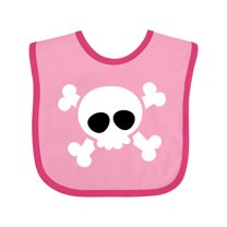 Inktastic Skull Design Boys or Girls Baby Bib