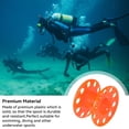 thumbnail image 3 of ZLight Spool Reel Lightweight Sports Spools Durable Tool Replacement Long-Lasting Underwater Scuba Free Diving Swimming Orange, 3 of 6