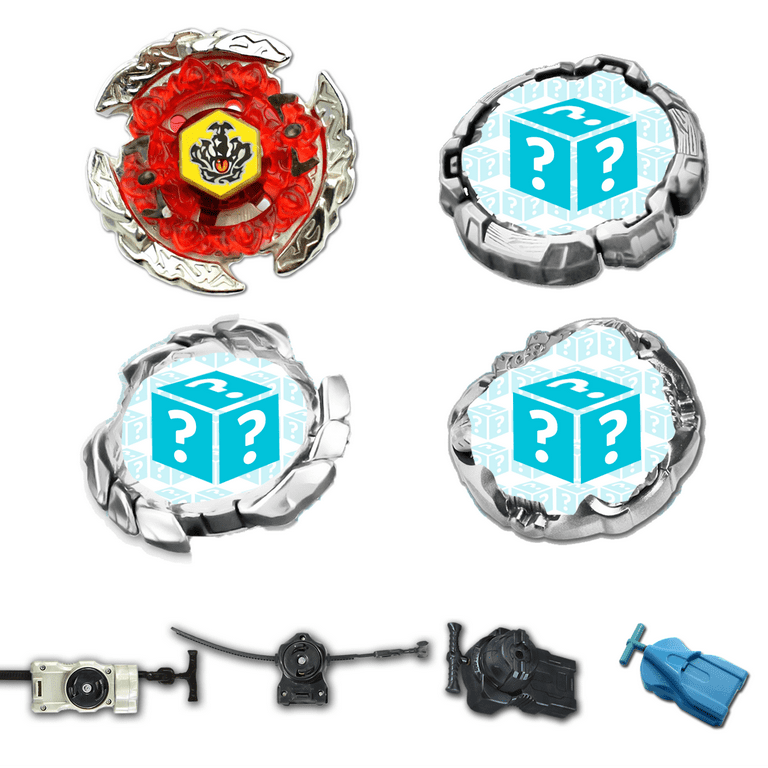 Hell Crown 130FB BB-116 - Hell Crown Bey + L/R Launcher