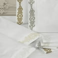 thumbnail image 2 of Five Queens Court  Isabel Embroidered Sheet Set California King - Silver, 2 of 5