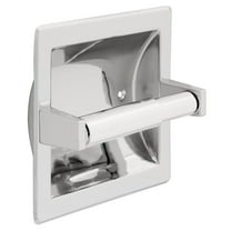 Franklin Brass Futura Recessed Toilet Paper Holder in Chrome, Grey