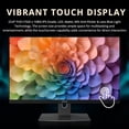 thumbnail image 3 of MSI Modern 23.8" Touchscreen Business All-in-One AI Desktop, Intel Core 7(10 Cores, Up to 4.9GHz), 64GB DDR5, 2TB SSD, FHD Camera, Wi-Fi 6E, HDMI, USB-C, Wireless Keyboard & Mouse, Windows 11, 3 of 8