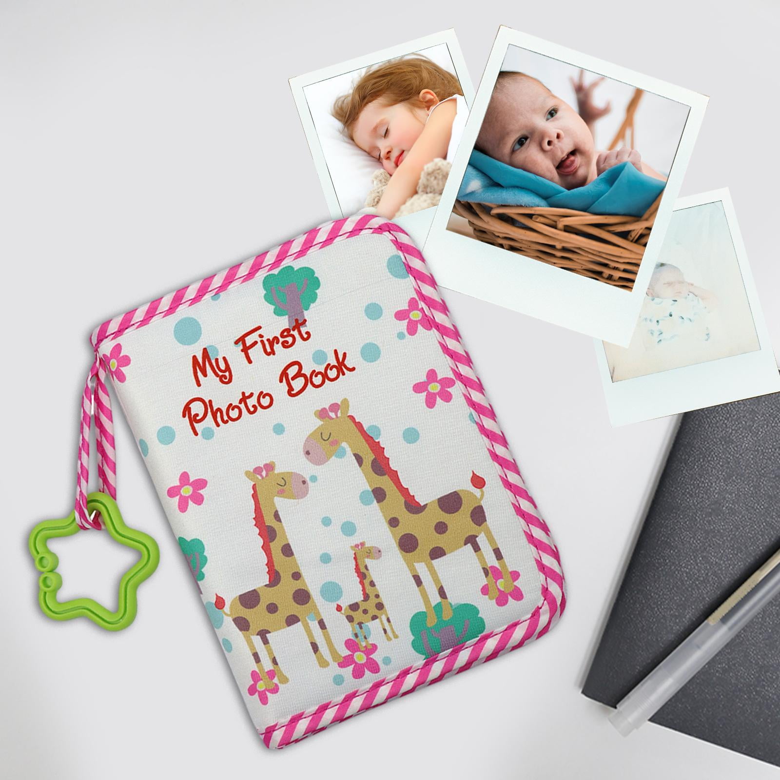 LeeQinersw 2Pcs 17 Sheets Baby Photo Album Photo Album for Newborn Babies